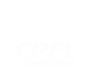 Logo CPFL branca em fundo transparente