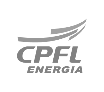 Logo CPFL cinza em fundo transparente