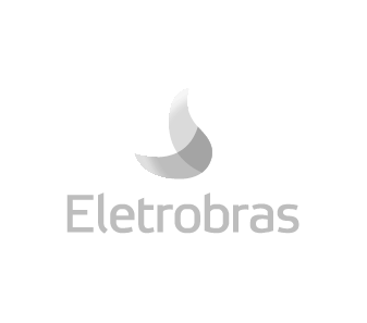 Logo Eletrobras cinza em fundo transparente